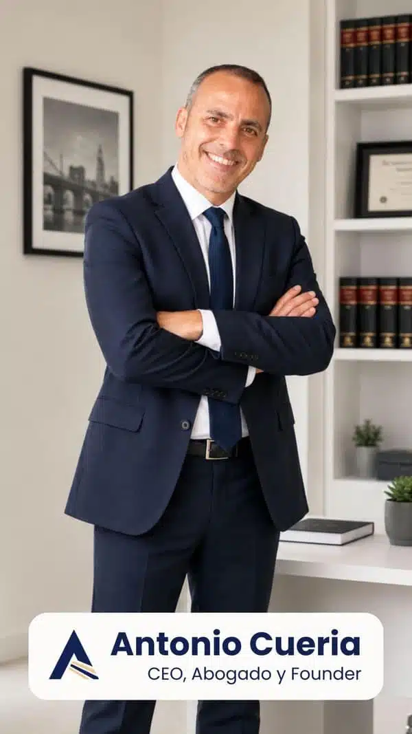 Antonio Cueria, CEO, fundador y abogado