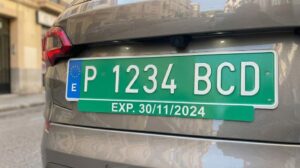 Blog 5 Matriculas Verde coche España