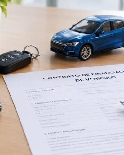 Contrato de financiación de vehículo