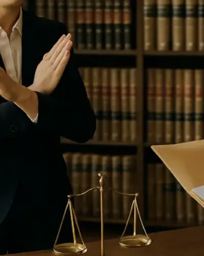Abogado rechazando documento de demanda porque no es vicio oculto.