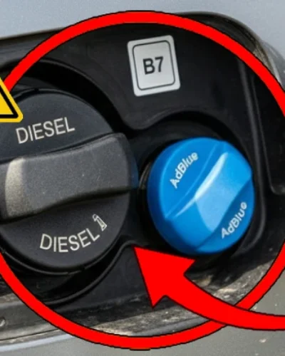 Foco del Depósito de combustible en un coche Diesel con posible Averías Ocultas o vicios ocultos.
